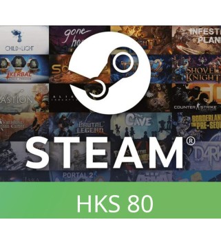Steam Wallet Card HK$80 HK Activation Code Steam Key OTHER
